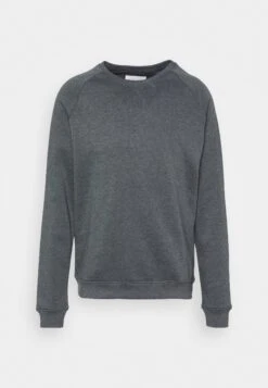 Pier One 2 Pack - Sudadera - Black/Mottled Dark Grey -Ropa Pier One e14f4befdb7a4644973a0d7ddc620059