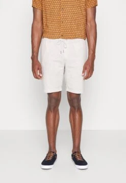 Pier One Linen Blend Drawcord Shorts- Shorts - Beige -Ropa Pier One e1eb8ad428564dfb8727d9aeaa0a8f0f