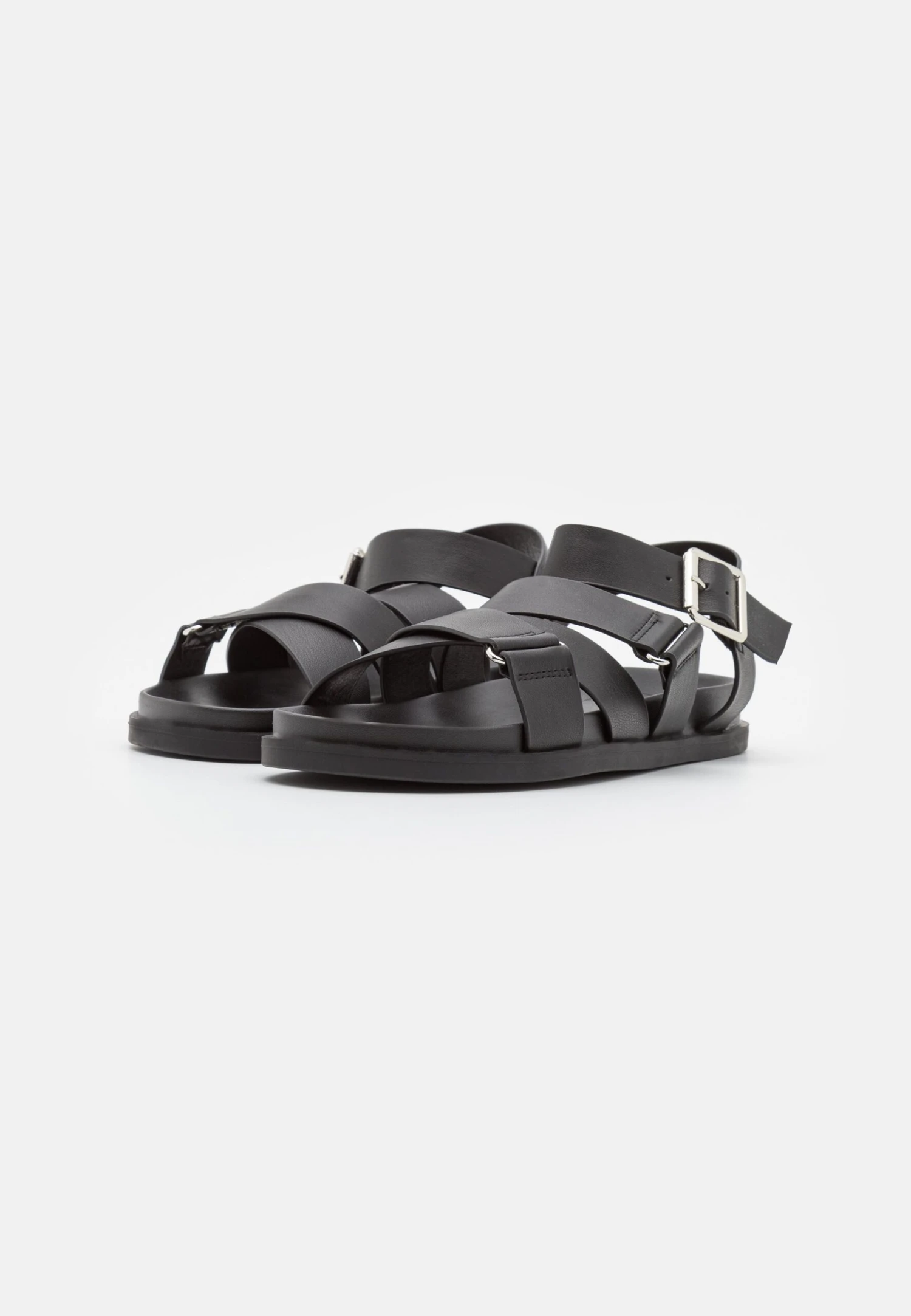 Pier One Unisex - Sandalias - Black 4 Pier One Unisex - Sandalias - Black - Imagen 2