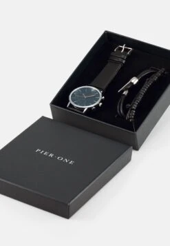 Pier One Set - Reloj - Black -Ropa Pier One e3698392312245d48955706d88c064dc