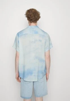 Pier One Camisa - White/Light Blue -Ropa Pier One e9e7b66d65d14f3fb6b5f78c0f8adf7e