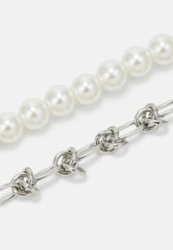 Pier One 2 Pack Unisex - Collar - Silver -Ropa Pier One f0386c66f33643f9a20dceab9586d469