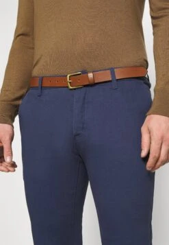 Pier One Belted - Pantalones Chinos - Dark Blue -Ropa Pier One f0de2ed3c221491eb7c8be84f3e739f9
