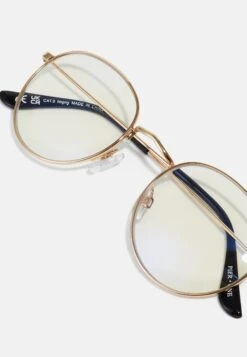 Pier One Unisex - Gafas Con Filtro De Luz Azul -Gold- Coloured -Ropa Pier One f33625ede44c4459b7dfbd3d3ec6aa31